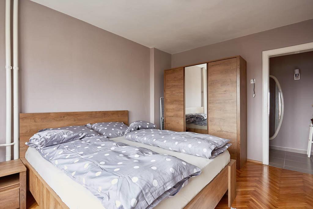 Spacious Modern Apartment In Peaceful Neighborhood Szkopje Kültér fotó